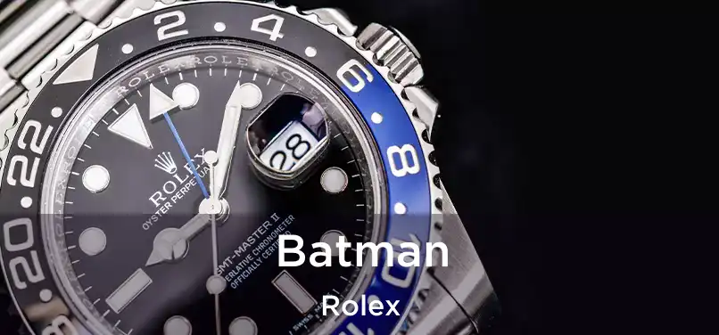  Batman Rolex